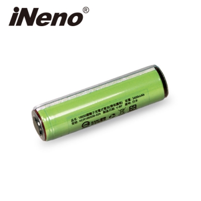 【iNeno】18650高效能鋰電池3400mAh內置日本松下 (帶安全保護板)