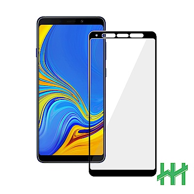 鋼化玻璃保護貼系列 Samsung Galaxy A9 (2018-6.3吋)(全滿版黑)