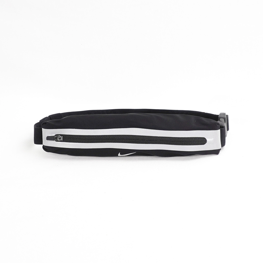 NIKE WAIST PACK [N1003694082OS] 腰包 擴充式 薄型 運動 登山 跑步 越野 可調整 黑