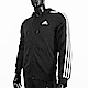 Adidas M 3S FL FZ HD GK9051 男 連帽 外套 運動 休閒 棉質 舒適 百搭 愛迪達 黑 product thumbnail 1