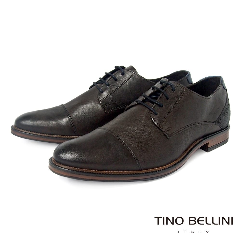 TINO BELLINI 男款葡萄牙進口羊皮休閒雅痞紳士鞋