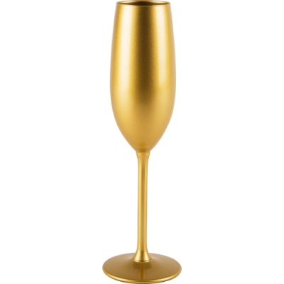 《EXCELSA》笛型香檳杯(金光210ml) | 調酒杯 雞尾酒杯