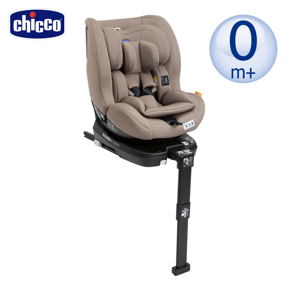 chicco-Seat 3 Fit Isofix安全汽座-沙漠棕