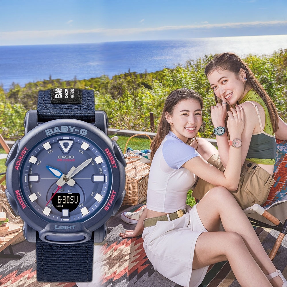CASIO 卡西歐 BABY-G BGA-310系列 Outdoor 環保錶帶手錶 迎春好禮 BGA-310C-2A