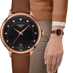 TISSOT 天梭 官方授權 Odaci-T系列 優雅時尚腕錶T1332103605600