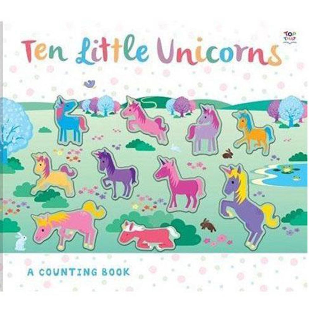 Ten Little Unicorns 十隻獨角獸數數學習書 | 拾書所