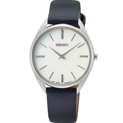 SEIKO 精工 簡約珍珠貝面女錶-4N30-00J0Z(SWR079P1)