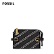 FOSSIL Kier 仙人掌純素皮革卡夾零錢包-黑色x圖騰 SL6558104 product thumbnail 1