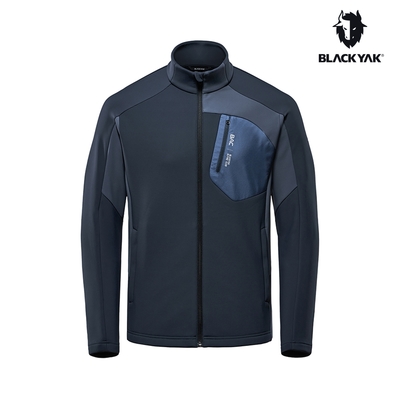 韓國BLACK YAK 男 TRICA BONDING外套[午夜藍/骨白] 刷毛保暖 休閒外套 BYCB2MJ203