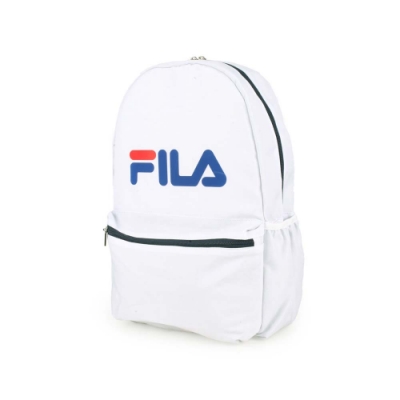 FILA 男女 大LOGO後背包 白藍紅