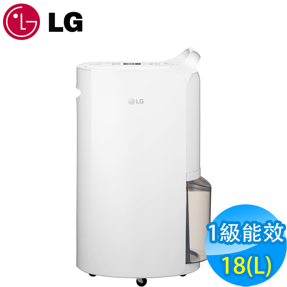 LG樂金 18L 1級變頻PuriCare清淨除濕機 MD181QWK1