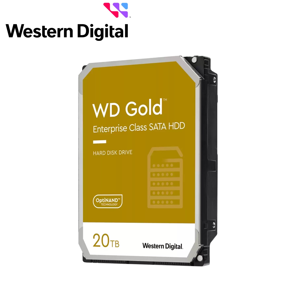 WD 金標 20TB 3.5吋企業級硬碟 WD201KRYZ