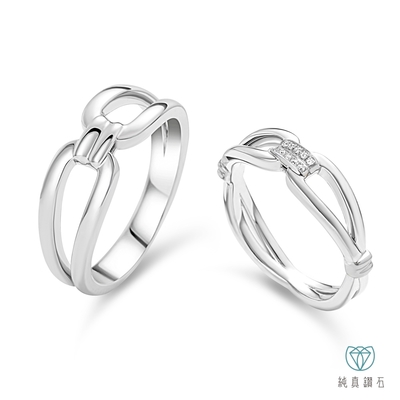 純真鑽石 對戒 婚戒 求婚戒-Red Line VI 對戒