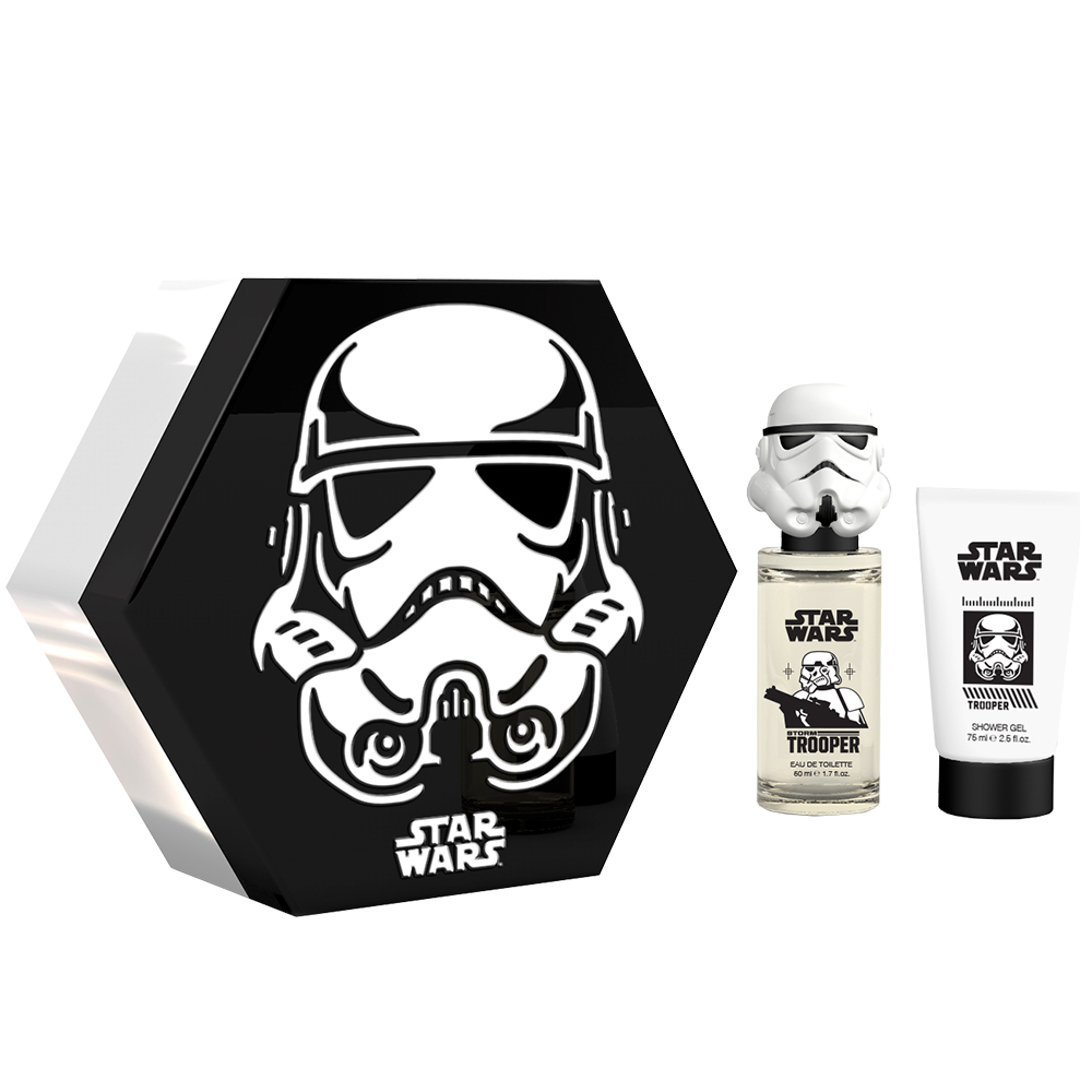 STAR WARS 帝國風暴兵3D公仔淡香水禮盒(淡香水50ml+沐浴膠75ml)