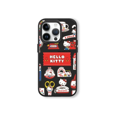 犀牛盾 iPhone SolidSuit防摔背蓋手機殼/Hello Kitty-Sticker-生活小物