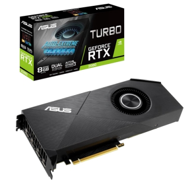 (無卡分期12期)華碩TURBO-RTX2080-8G-EVO顯示卡