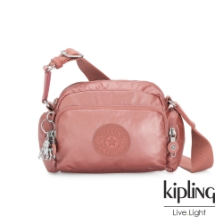 Kipling 甜美俏皮粉蜜桃粉