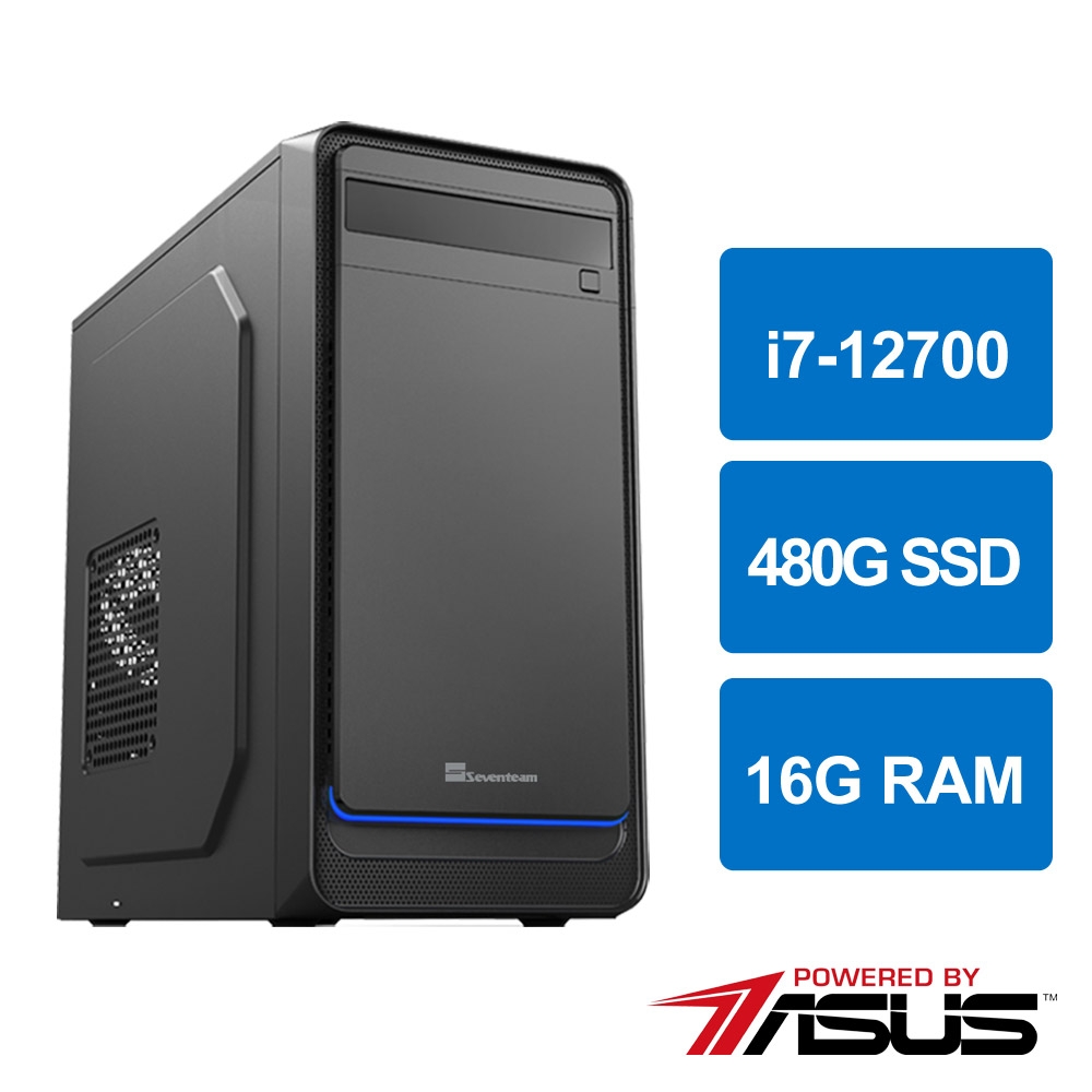 華碩H610平台[幻英狂士]i7-12700/16G/480G_SSD
