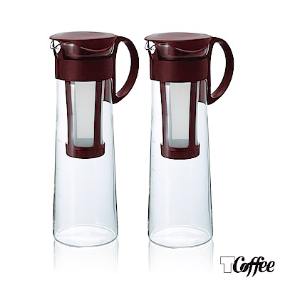 tcoffee hario冷泡咖啡壺1000ml 超值2入組