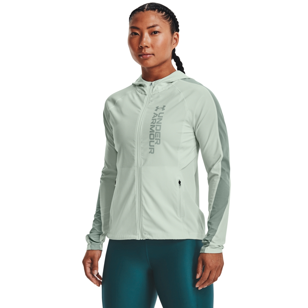 【UNDER ARMOUR】UA 女 OutRun the STORM 連帽外套