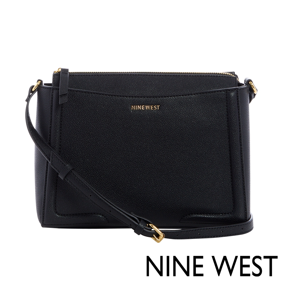 福利品 NINE WEST SHAYDEN梯型斜背包-黑色