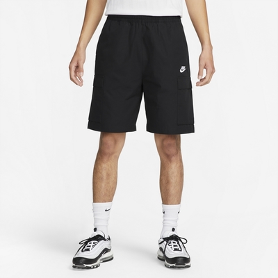 NIKE AS M NK CLUB CARGO SHORT 男運動短褲-黑-FB1247010