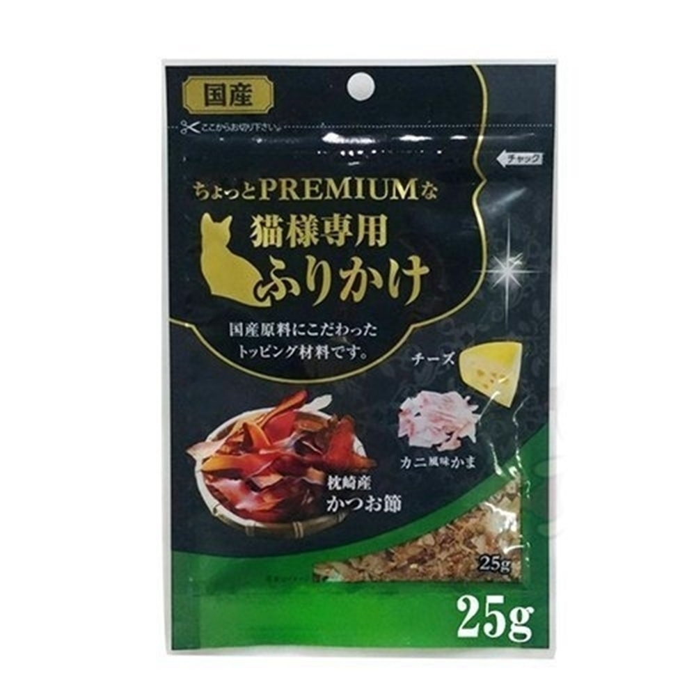 藤澤 貓咪的贅沢三味 鰹魚片、蟹肉絲、乳酪 25g