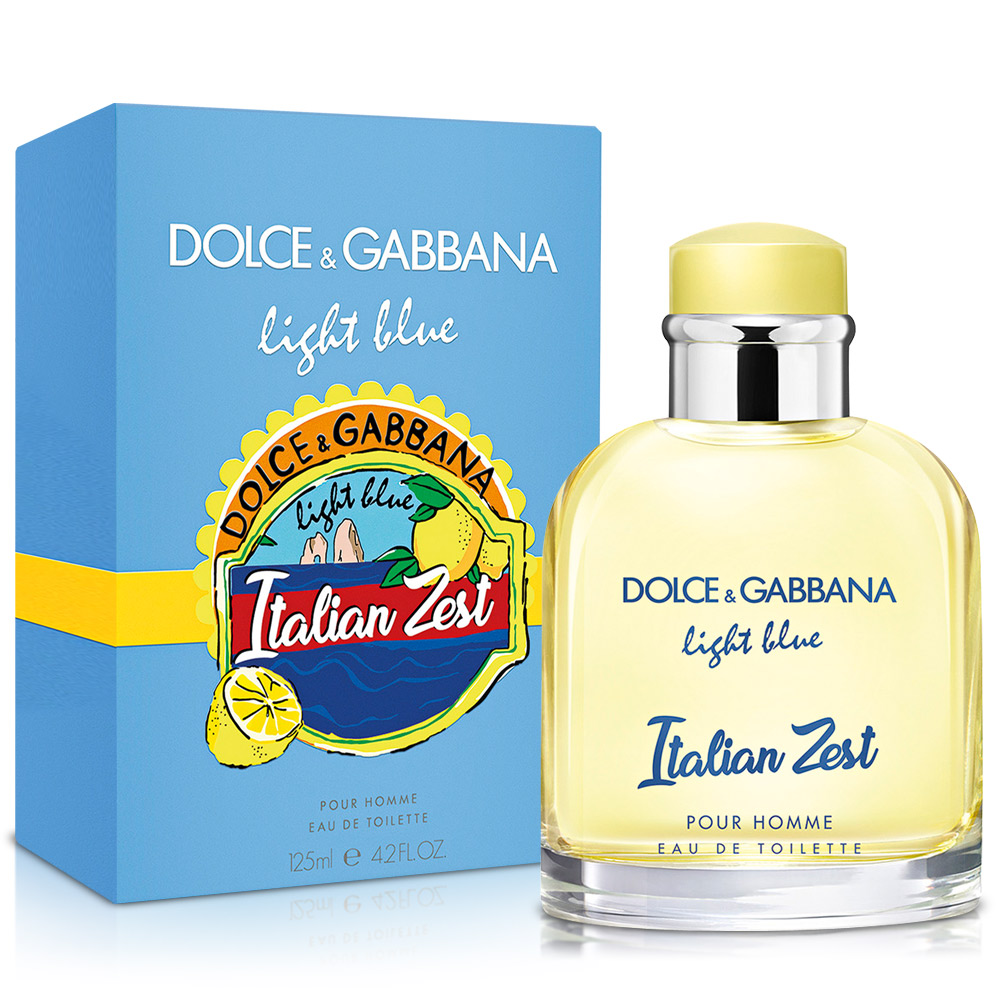 【短效品】D&G Italian Zest 熱情仲夏男性淡香水125ml