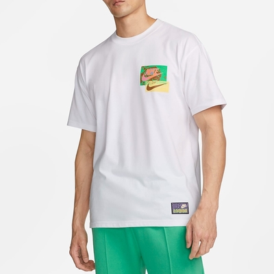 Nike AS M NSW TEE M90 FESTIVAL LBR 男短袖上衣-白-FB9787100