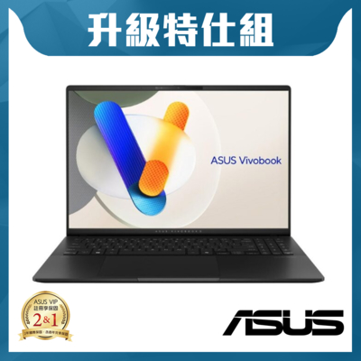 ASUS S5606MA 16吋3.2K特仕筆電 (Ultra 9-185H/32G/2T/EVO認證/Vivbook S16 OLED/極致黑)