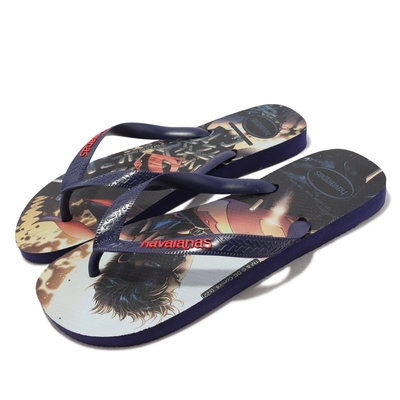 Havaianas 拖鞋 Herois DC Flip Flops 男鞋 黑 紅 超人 夾腳拖 人字拖 哈瓦仕 41417653536U