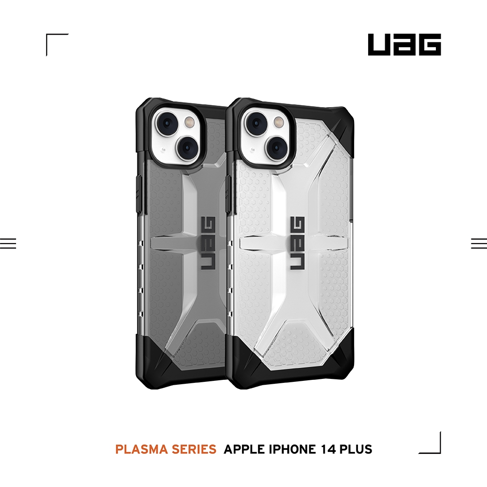 UAG iPhone 14 Plus 耐衝擊保護殼-透色款