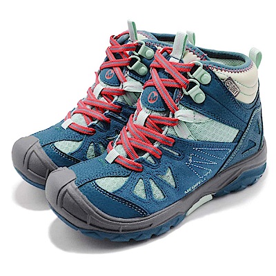 Merrell 戶外鞋 Capra Mid 童鞋 防水