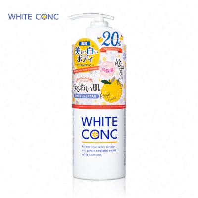 WHITE CONC 美白身體沐浴露 600mL (日本黃金柚香-保濕升級版)