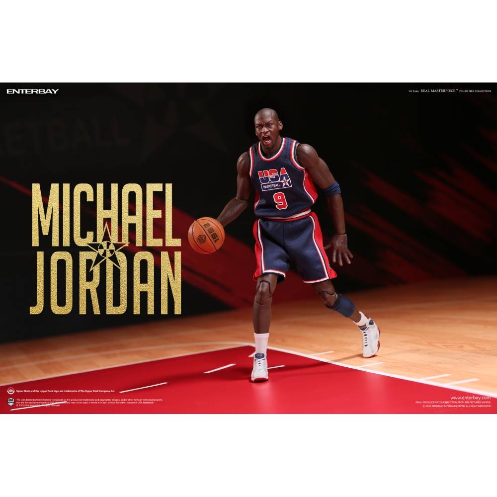 ENTERBAY 1/6 NBA公仔 92 Dream Team 美國隊 #9 Michael Jordan-RM-1089
