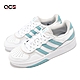 adidas 休閒鞋 Courtic 男鞋 白 藍 低筒 皮革 復古 小白鞋 愛迪達 GZ0777 product thumbnail 1