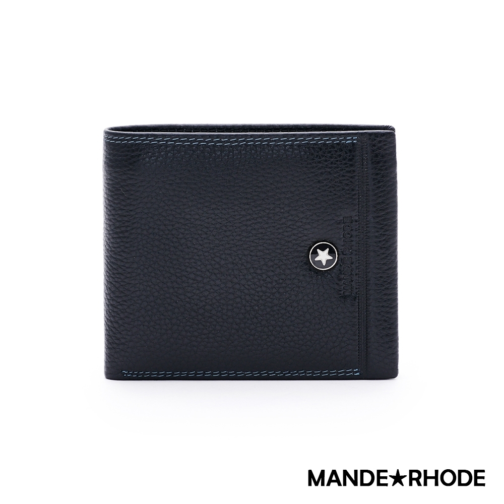 MANDE RHODE - 巴弗洛 - 質感真皮訂製經典短夾 - 86344-B