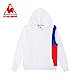 le coq sportif 法國公雞牌Solotex長袖連帽T恤 女-白 product thumbnail 1