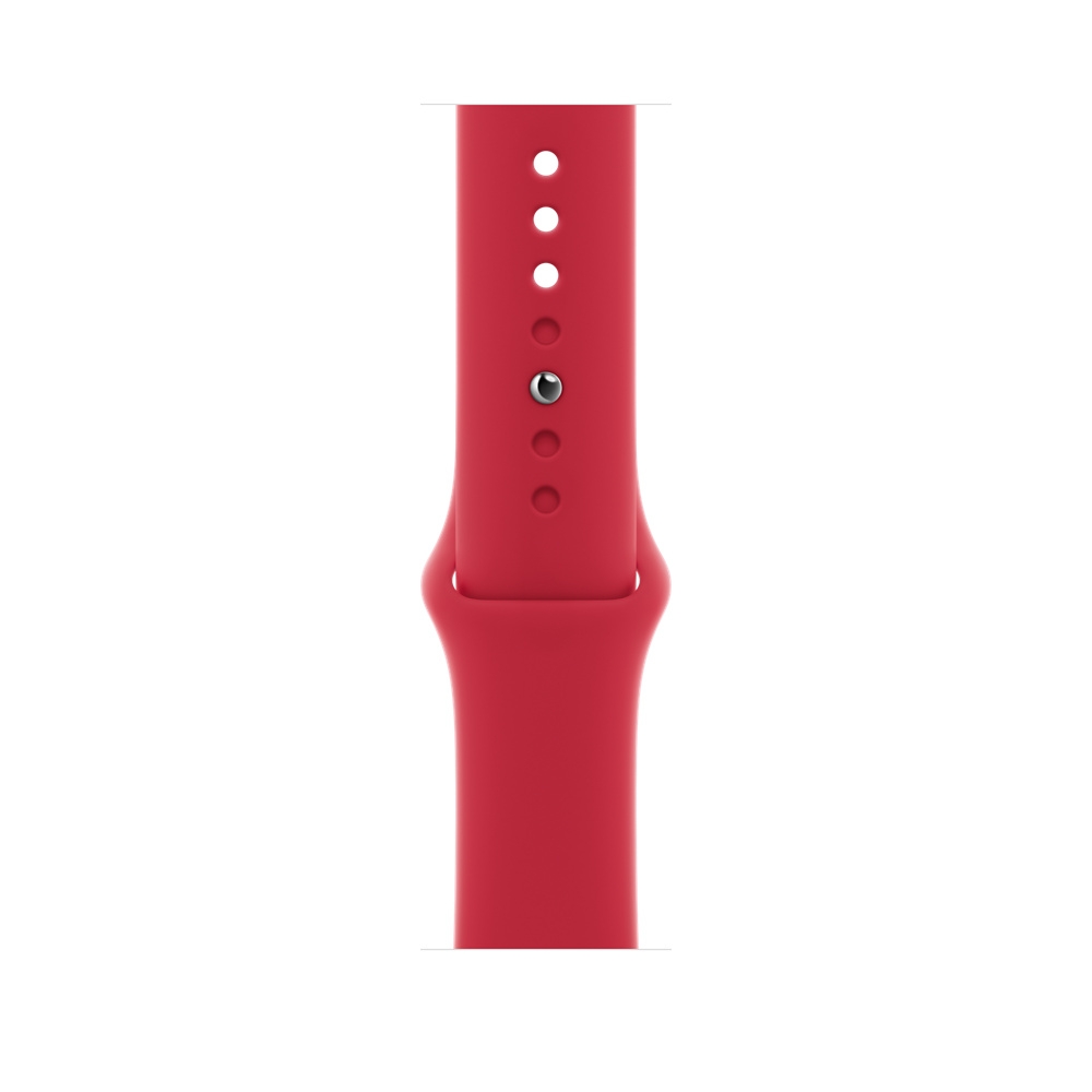 Apple Watch Series 7 (GPS) 45mm 紅色鋁金屬錶殼+紅色運動型錶帶