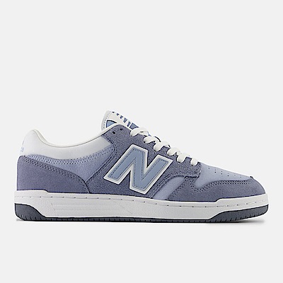 New Balance BB480LEB 男女 休閒鞋 經典 復古 D楦 NB 480 簡約 情侶鞋 穿搭 灰藍