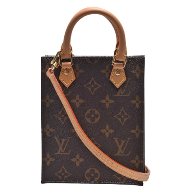 LV M69442經典PETIT SAC PLAT系列帆布手提/斜背包