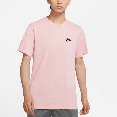 NIKE 耐吉 上衣 短袖上衣 運動 男款 粉 AR4999-630 AS M NSW CLUB TEE