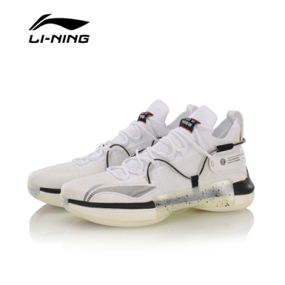 LI-NING 李寧 閃擊VI Premium 專業籃球鞋 標白/標黑 (ABAP071-3)
