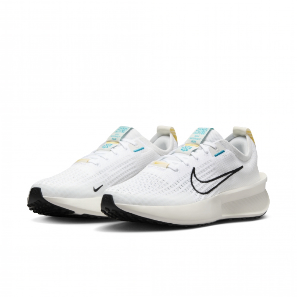 NIKE 慢跑鞋 女鞋 運動鞋 緩震 W NTERACT RUN 白 FD2292-101 (3W5569)