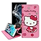 三麗鷗授權 Hello Kitty 三星 Samsung Galaxy S22 Ultra 櫻花吊繩款彩繪側掀皮套 product thumbnail 1