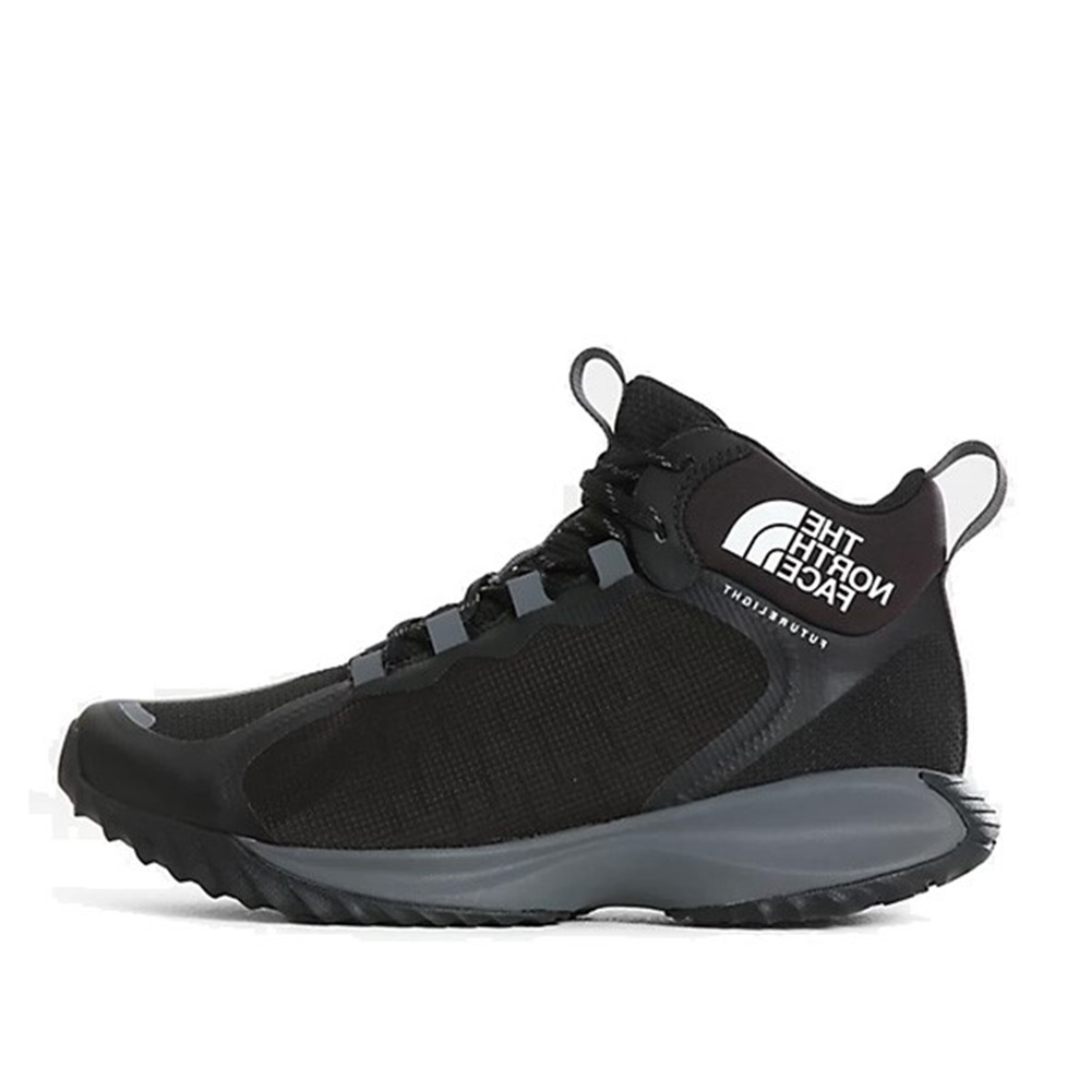 The North Face W WAYROUTE MID FUTURELIGHT 防水高筒抓地徒步鞋-黑-NF0A5JCRNY7