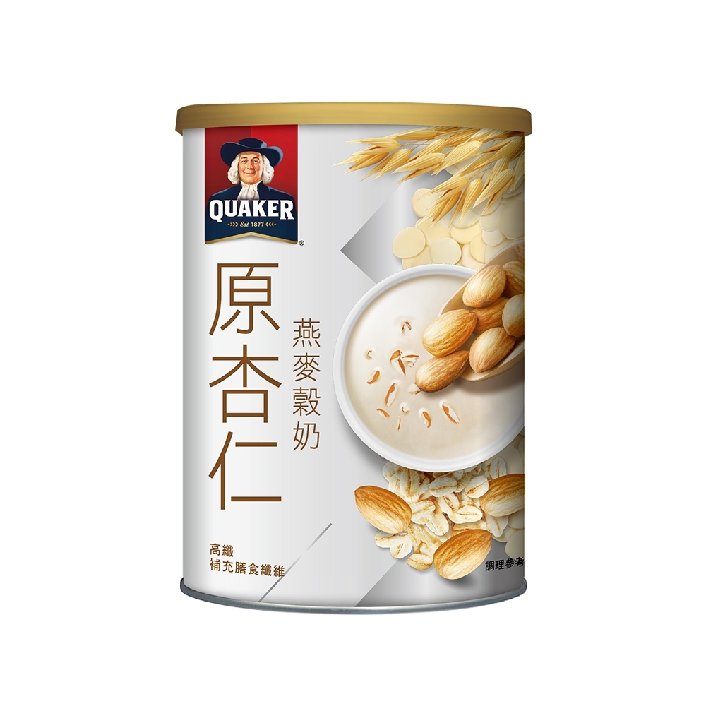 桂格 原杏仁燕麥榖奶(390g)