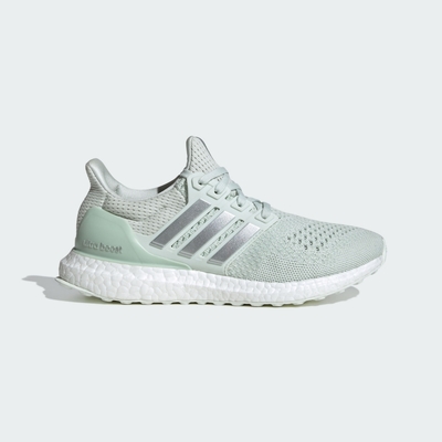 ADIDAS ULTRABOOST 1.0 W 女慢跑鞋-綠銀-ID5882