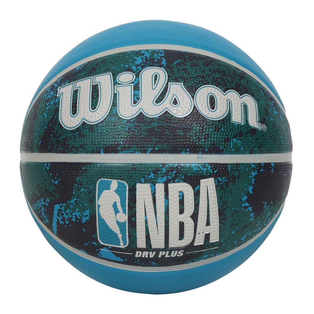 WILSON NBA DRV系列 PLUS VIBE #7橡膠籃球-訓練 WZ3012602XB7A 湖水藍綠白