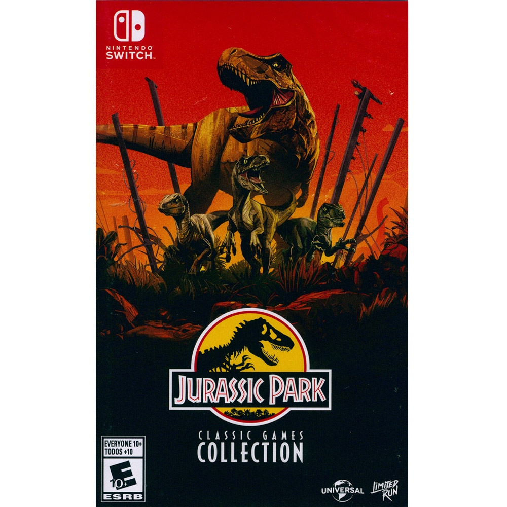 侏儸紀公園：經典遊戲合集 Jurassic Park Classic Games - NS Switch 英文美版